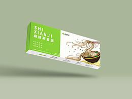 視覺種子——|食鮮記|  蕎（莜）麥面包裝設(shè)計
