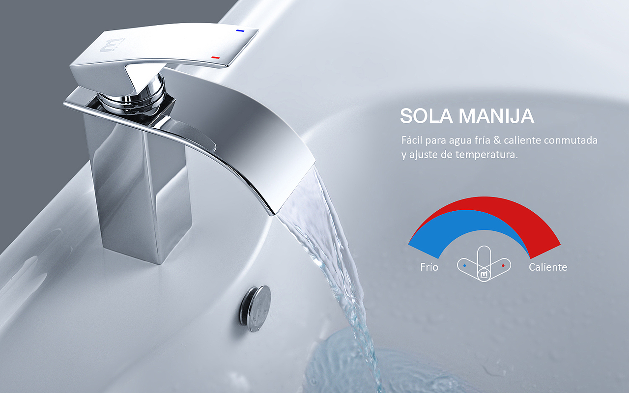 水龙头卫浴厨房 摄影合成 亚马逊