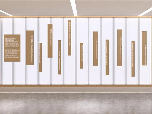 参赛设计的走廊