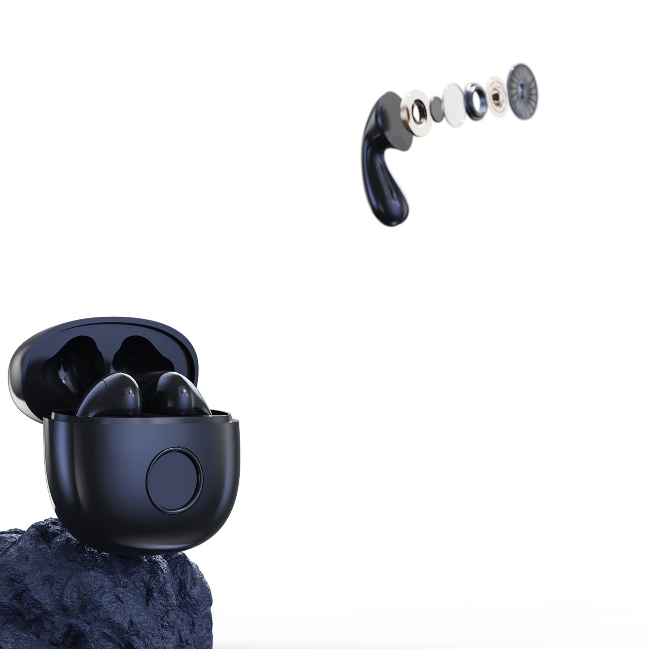 产品渲染--耳机工作节选(第一个月记录)