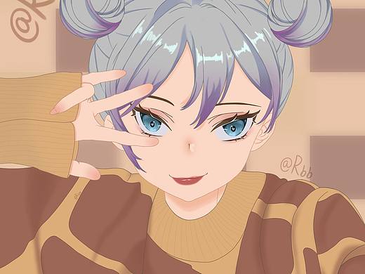 头像（个人主页-ZNjQ4Mjg3NTY=） - 商业插画 - 站酷设计师小康Rbb原创素材 - 站酷ZCOOL