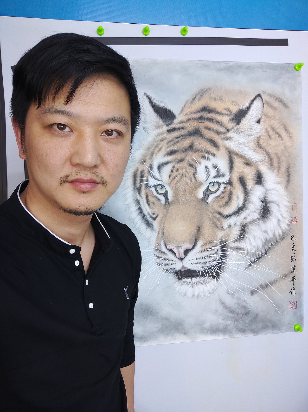 王者（图ZMTYwOTYzMzE2） - 绘画 - 站酷设计师诸暨画家张建平原创素材 - 站酷ZCOOL