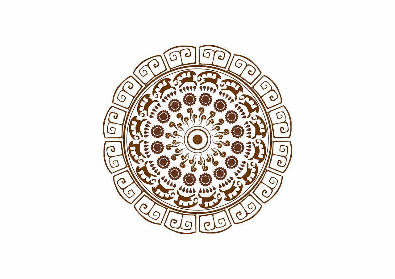 瓦当元素提取设计