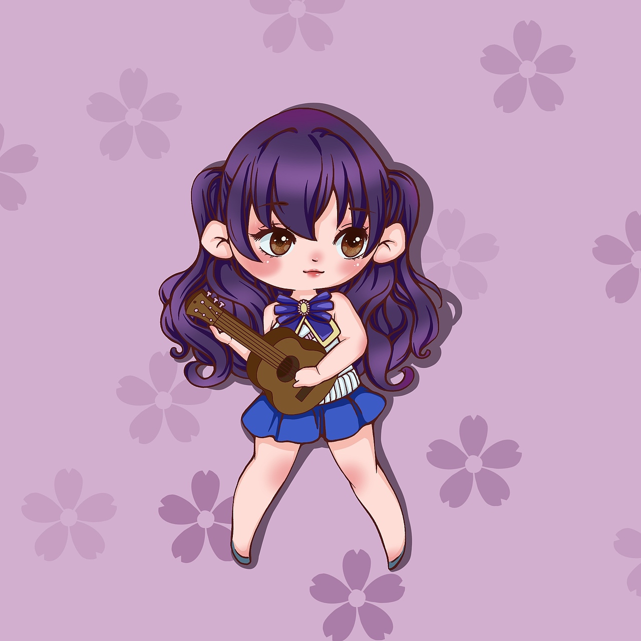 Q版卡通人物小练