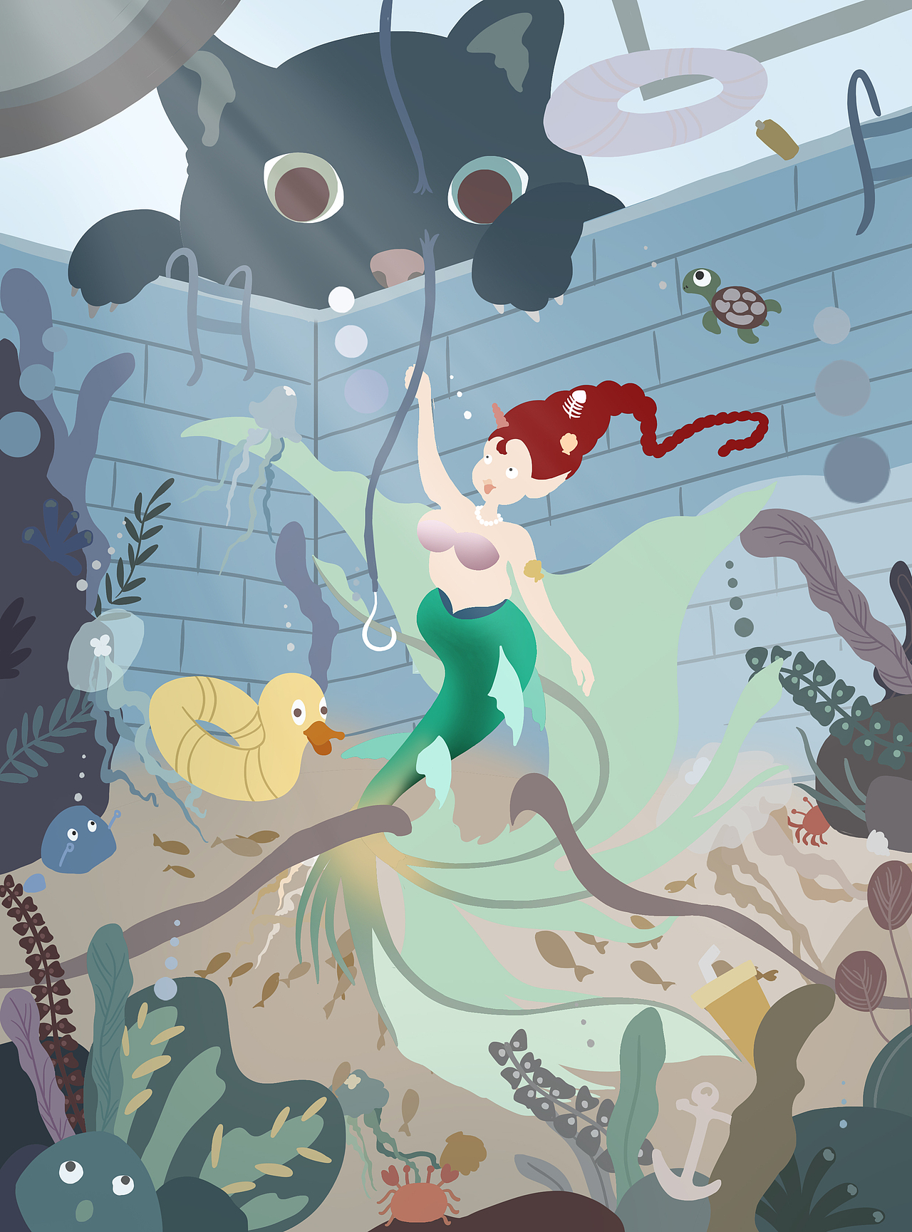 "救赎"|插画|儿童插画|six61_原创作品-站酷zcool