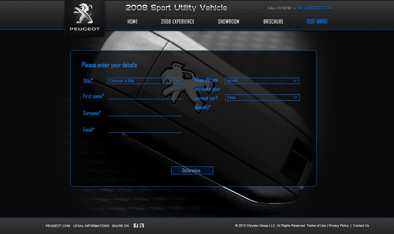 标致2008（图ZMTI2MjczNTI=） - 企业官网 - 站酷设计师SNK原创素材 - 站酷ZCOOL