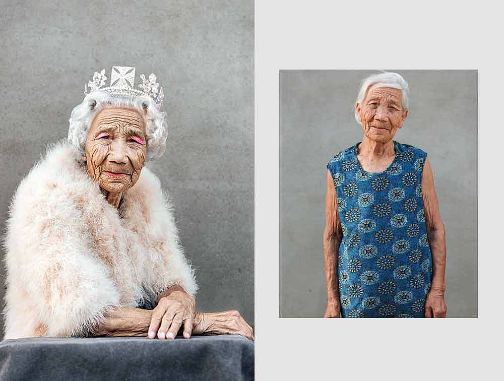 时尚老人系列|生活中的女王,时尚到老