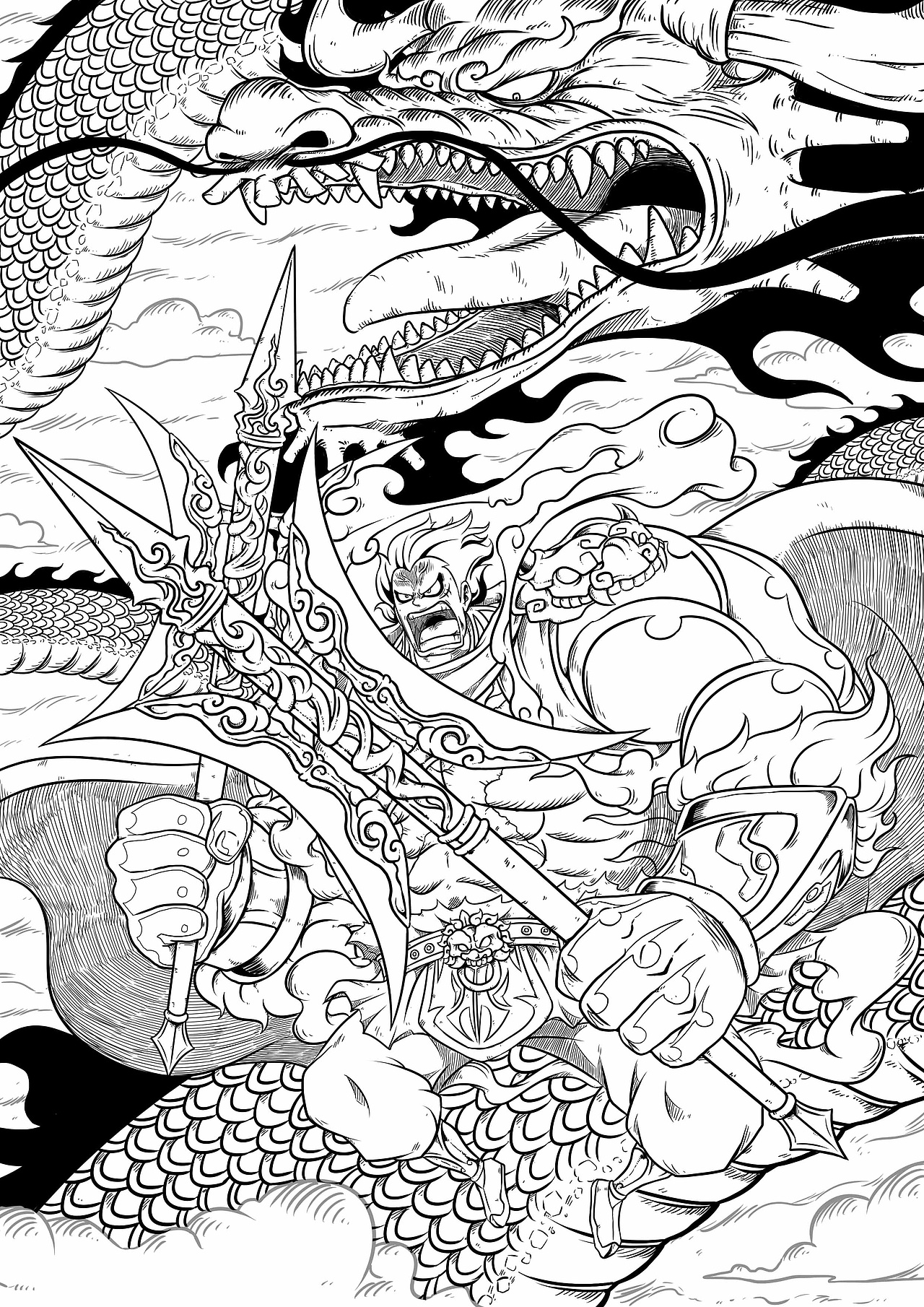 海贼王路飞四档典韦