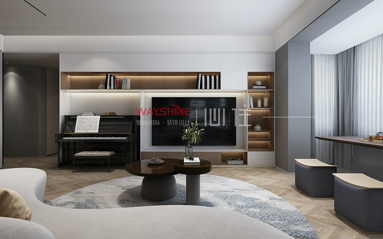 惟尚设计丨万达天樾1302