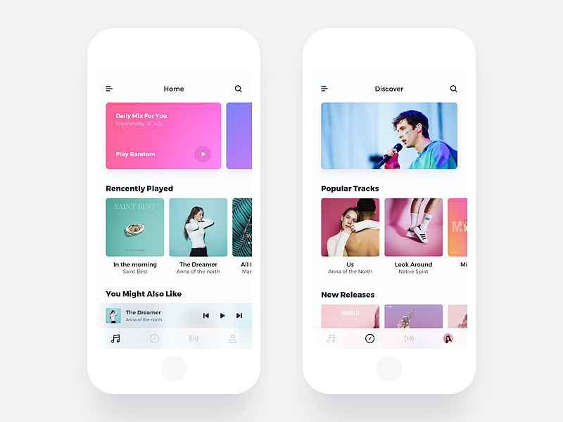 dribble界面（图ZOTY5ODA0NzI=） - APP界面 - 站酷设计师小黑不很黑原创素材 - 站酷ZCOOL