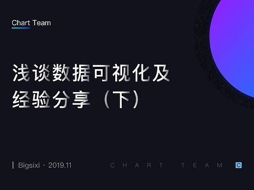 浅谈数据可视化及经验分享（下）