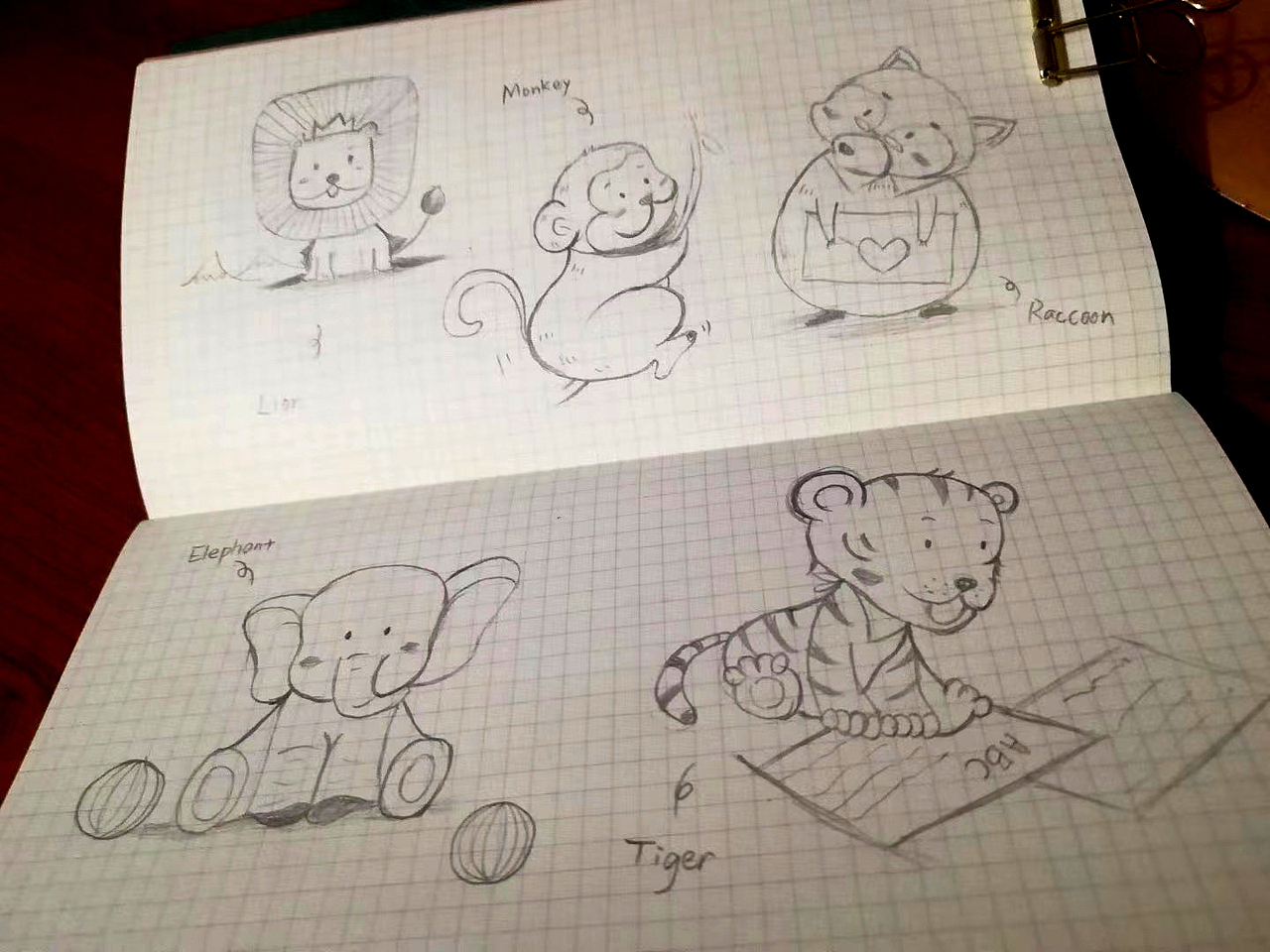 【插画练习】那些年我画过的画（图ZMzMwODczMjcy） - 儿童插画 - 站酷设计师吴卓慧原创素材 - 站酷ZCOOL