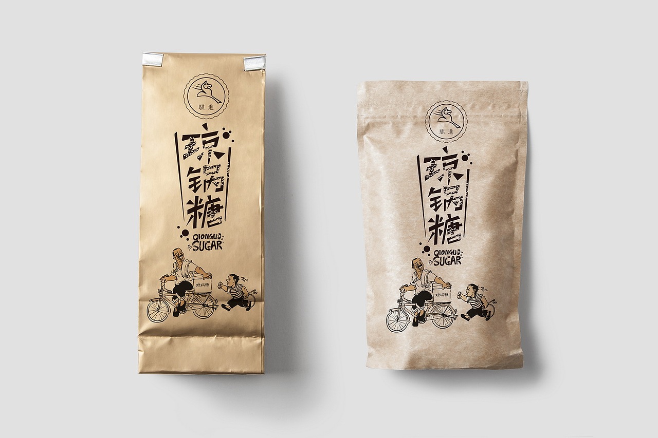 小时候去买糖——琼锅糖包装（图ZNTUxMjA3MzY=） - 包装 - 站酷设计师爱设汇原创素材 - 站酷ZCOOL