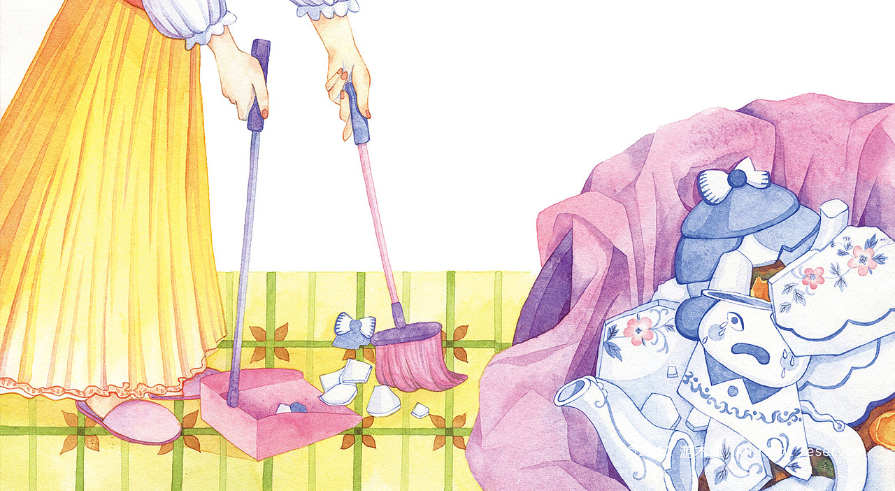 【绘本】茶壶公主捉迷藏（图ZMzAyNTU5Mjk2） - 绘本 - 站酷设计师游木虞原创素材 - 站酷ZCOOL