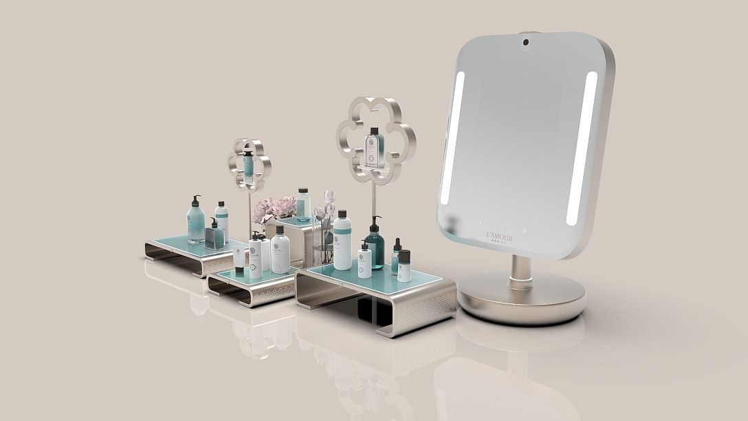 恋慕尔酒店洗漱用品包装设计+智能镜子