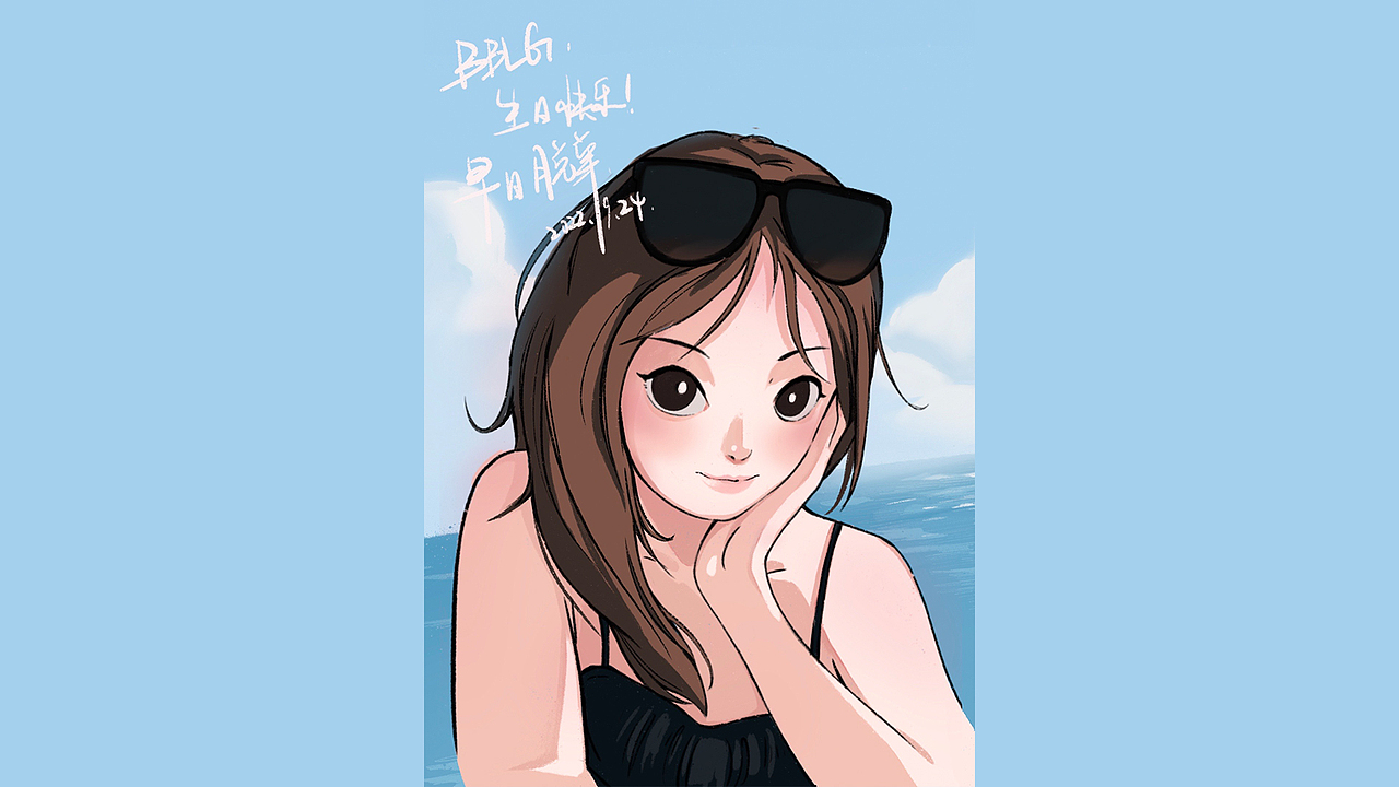 同事卡通形象2（图ZMzQxODM2OTQ0） - IP形象 - 站酷设计师上班摸鱼的海哥原创素材 - 站酷ZCOOL