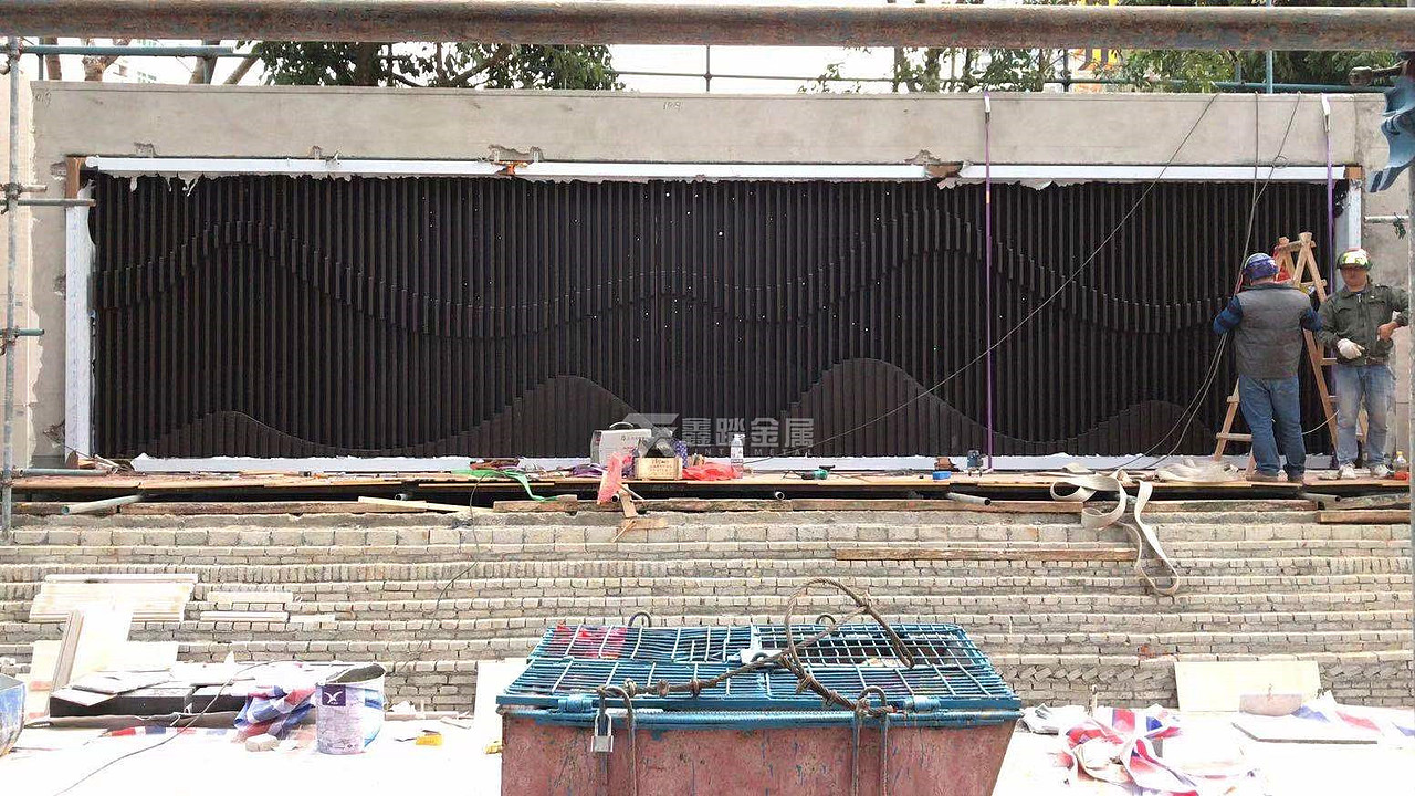 小区景墙不锈钢山水格栅 庭院中式不锈钢山峦格栅图片（图ZMzQyOTM5ODky） - 其他手工艺 - 站酷设计师xt188869原创素材 - 站酷ZCOOL