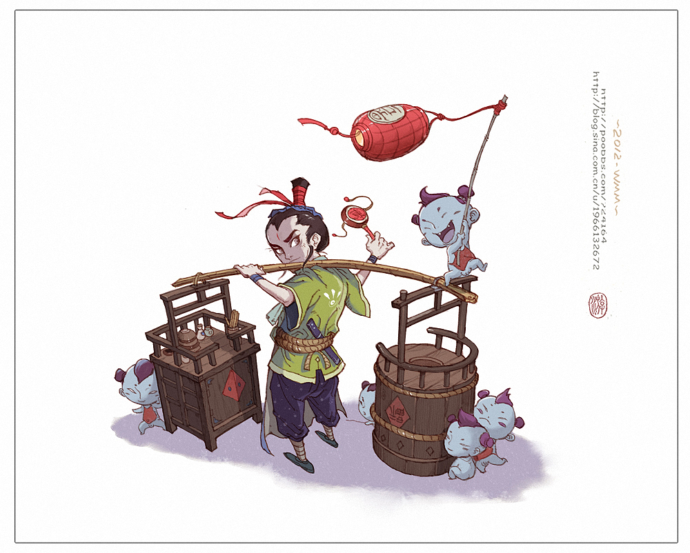 聚仙庵（图ZMzQ5MzM1OTY=） - 商业插画 - 站酷设计师wmm14893986原创素材 - 站酷ZCOOL