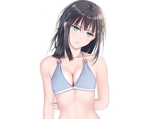 泳装少女