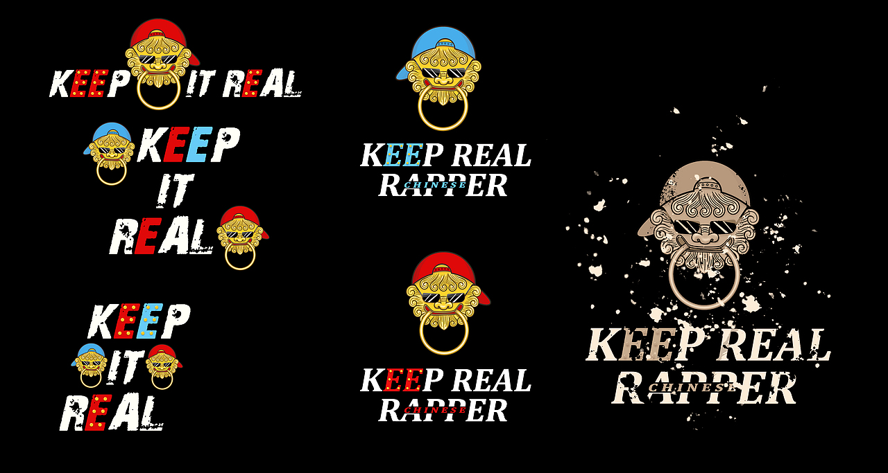 国潮原创设计logo潮流插画紫禁城门环嘻哈张震岳T恤（图ZMTg1NTE5NzYw） - 创作习作 - 站酷设计师衣心不二原创素材 - 站酷ZCOOL