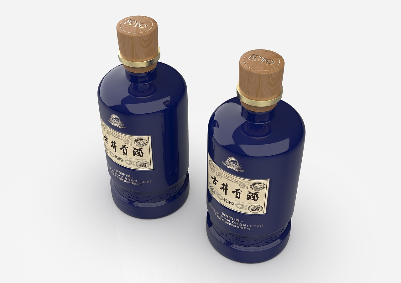 古井贡&1919联袂款（图ZMTkwNDQ3MTQ0） - 包装 - 站酷设计师凸起设计中心原创素材 - 站酷ZCOOL