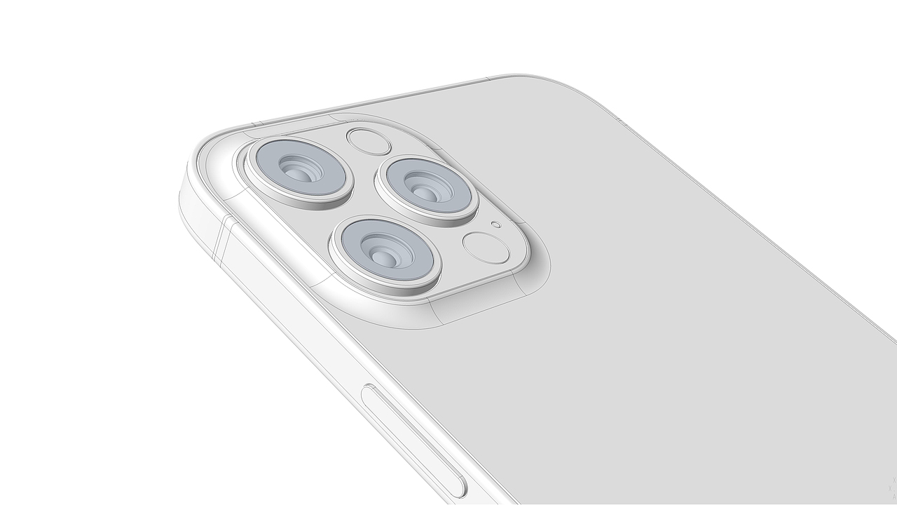 iPhone12 3D模型(根据官方图纸)