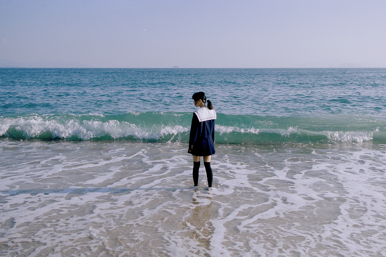 あの年の海と君（图ZMTM5OTkyNjc2） - 人像摄影 - 站酷设计师若寒Rock原创素材 - 站酷ZCOOL