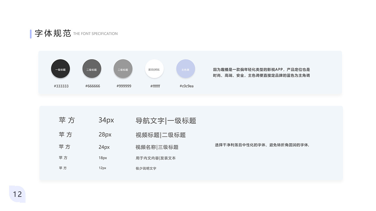 《趣播影视APP》UI界面设计