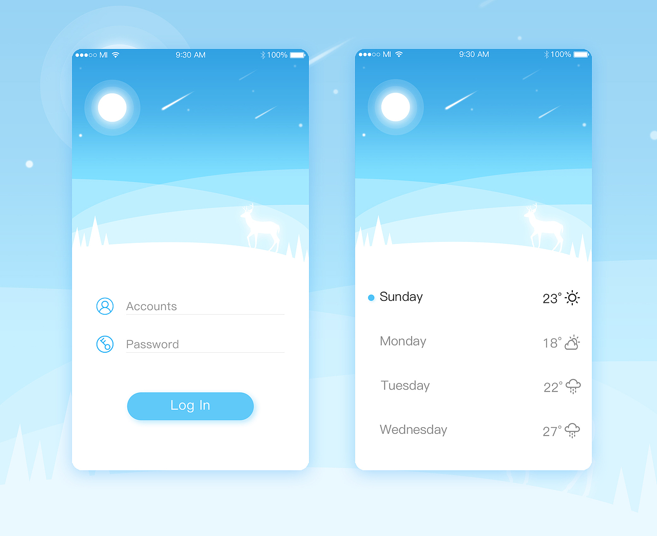 小练习与一点小创新（图ZNzA1OTE2OTY=） - APP界面 - 站酷设计师ADMILK原创素材 - 站酷ZCOOL