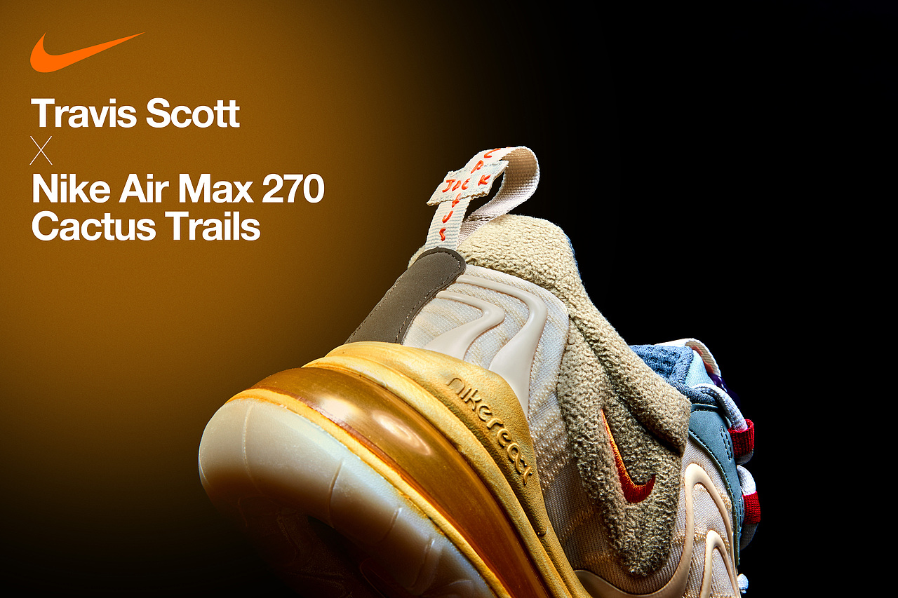 Travis Scott X Nike Air Max 270 Cactus Trails