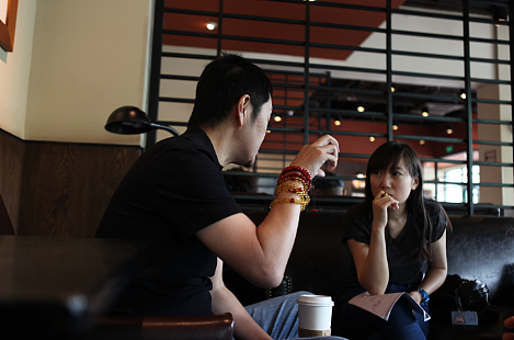 人物摄影《链家地产董事长 左晖》