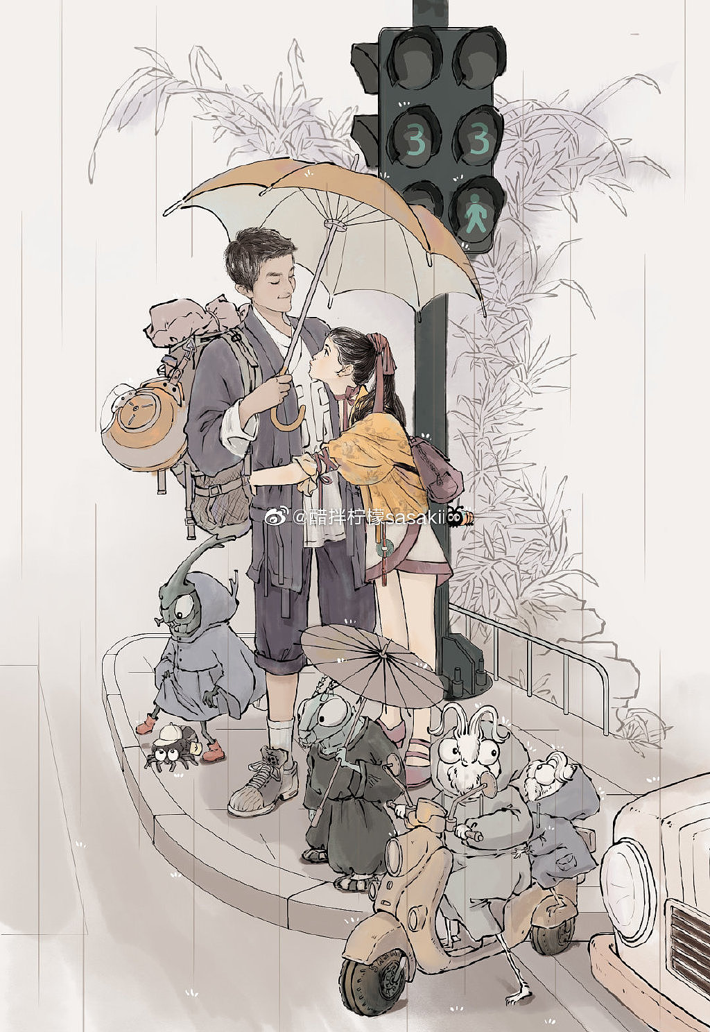 画小虫子（图ZMTg2OTI1MjQ4） - 创作习作 - 站酷设计师醋拌柠檬sasakii原创素材 - 站酷ZCOOL