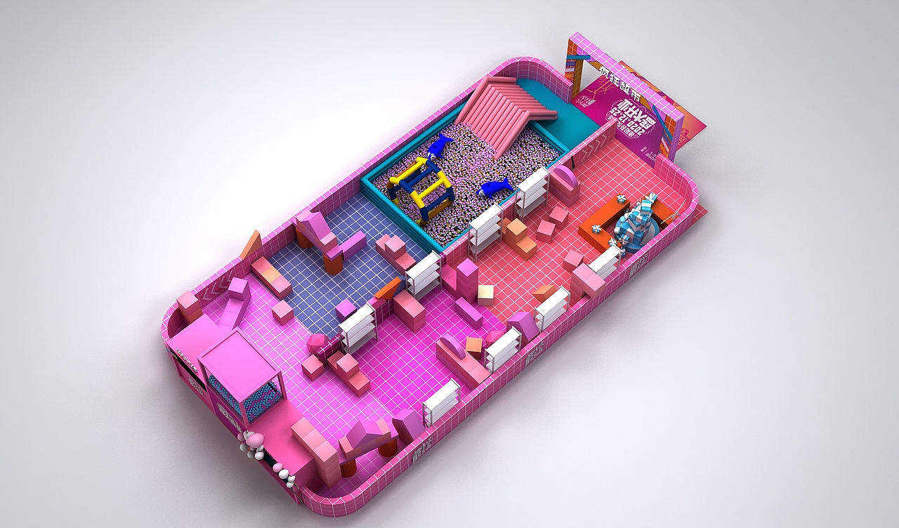 德阳吾悦广场开业内场舞美设计&疯狂超市&疯抢屋（图ZMjM0NDE2MjM2） - 舞台美术 - 站酷设计师观山曜原创素材 - 站酷ZCOOL