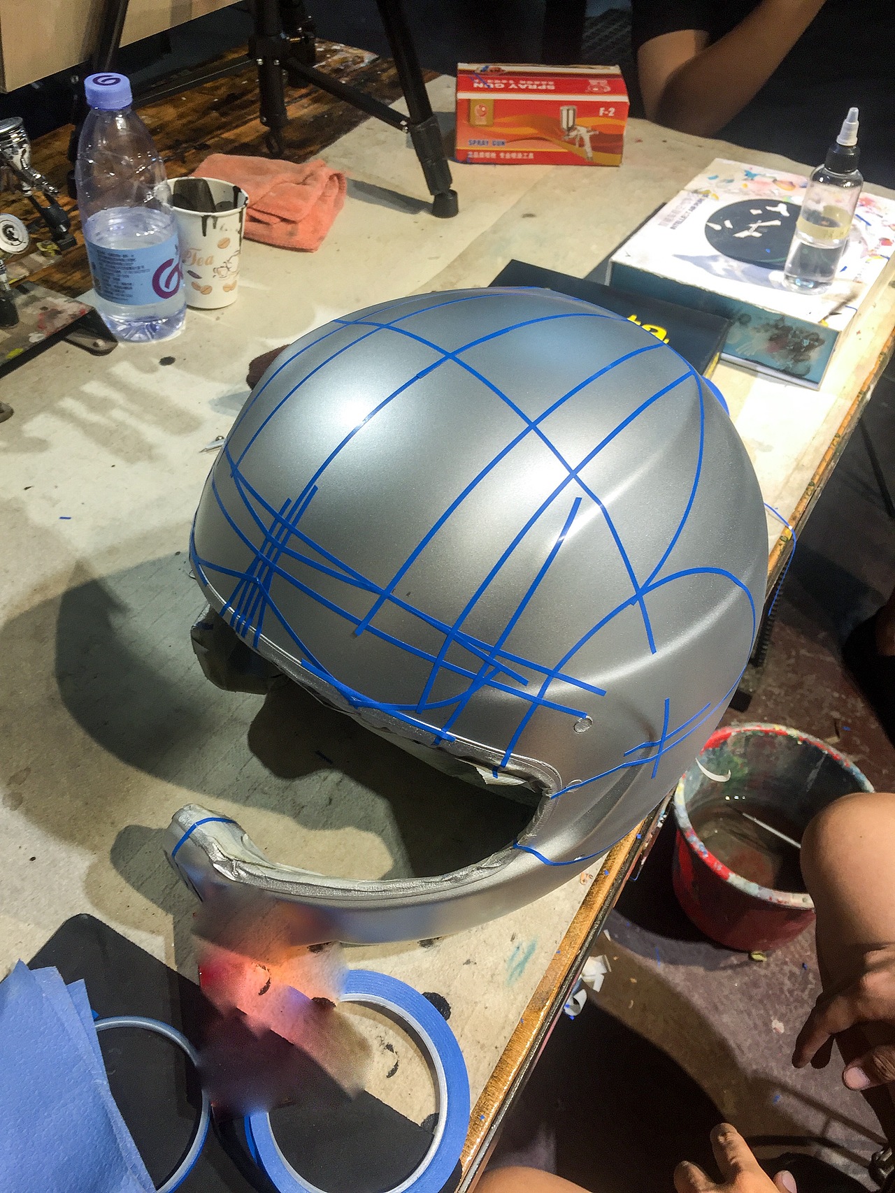 Stilo头盔 蚁人纯手工彩绘涂装完成（图ZMTIxOTk5MzQw） - 手办/模玩 - 站酷设计师和尚画画8585原创素材 - 站酷ZCOOL