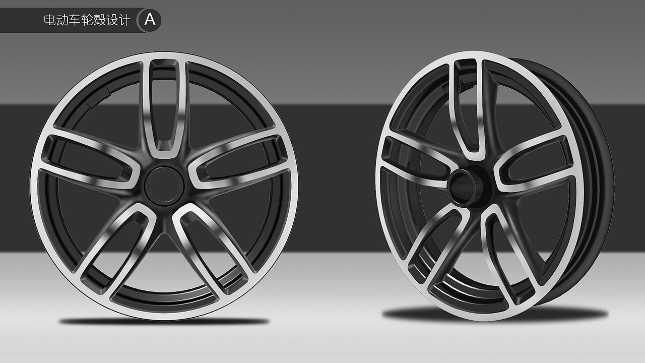 电动车轮毂设计