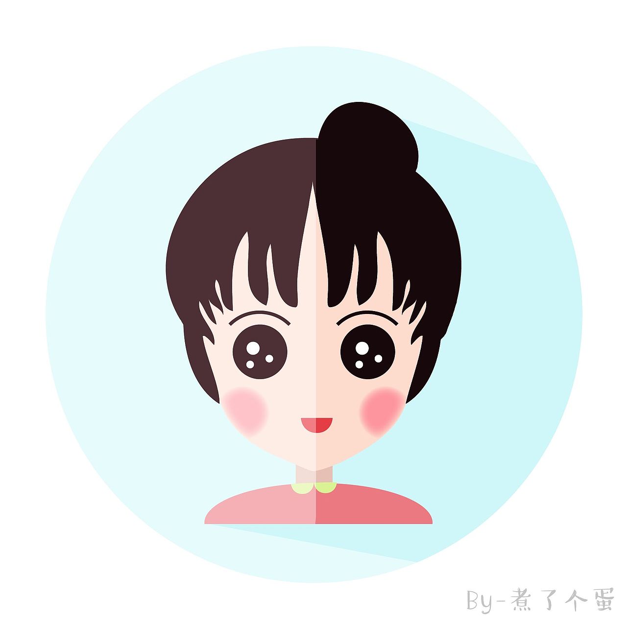 #临摹#扁平化图标（图ZNTYxODk2NTY=） - 创作习作 - 站酷设计师煮了个蛋原创素材 - 站酷ZCOOL
