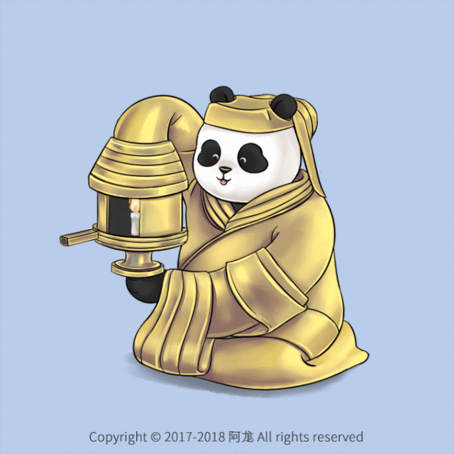 篡改历史人物形象霸占古今中外名画的居然是只熊猫