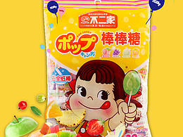 不二家棒棒糖 淘宝详情页