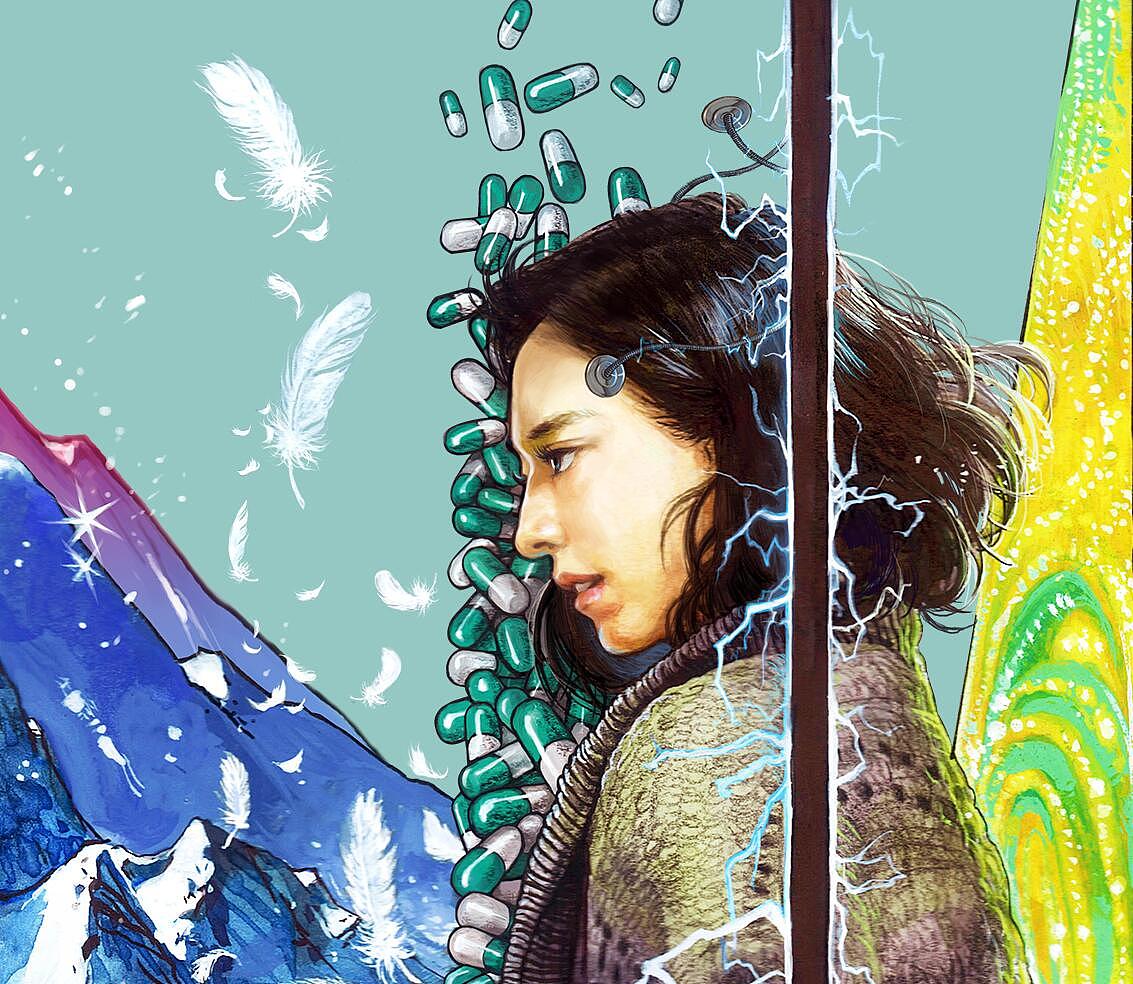 2016《你好，疯子》插画版海报（图ZODczMzA1NTI=） - 其他影视 - 站酷设计师candydesign原创素材 - 站酷ZCOOL