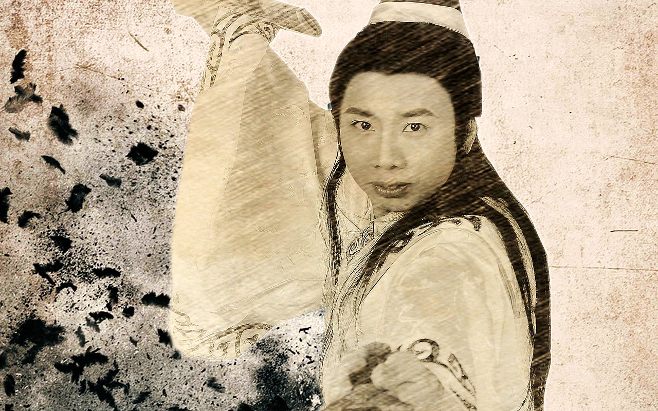 古风静电影杨大侠之怒而有威英姿飒