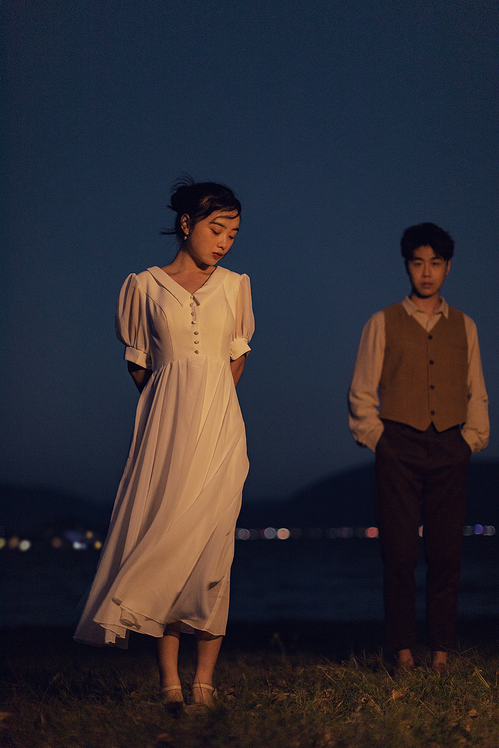 洱海边夜景（图ZMjI4OTUxNzQ0） - 人像摄影 - 站酷设计师灬修图的麦子原创素材 - 站酷ZCOOL