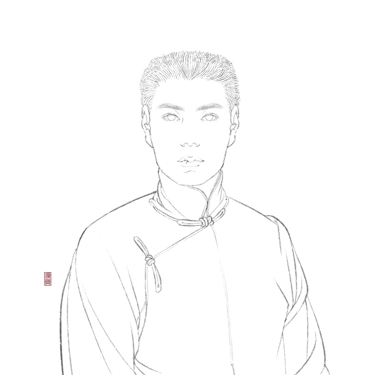 头像练习-面壁十年图破壁,难酬蹈海亦英雄