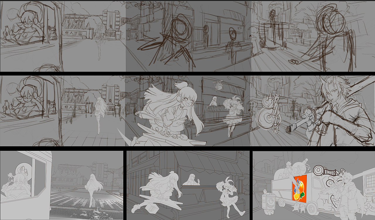 【非人学院X新奇士果汁汽水】全案设计