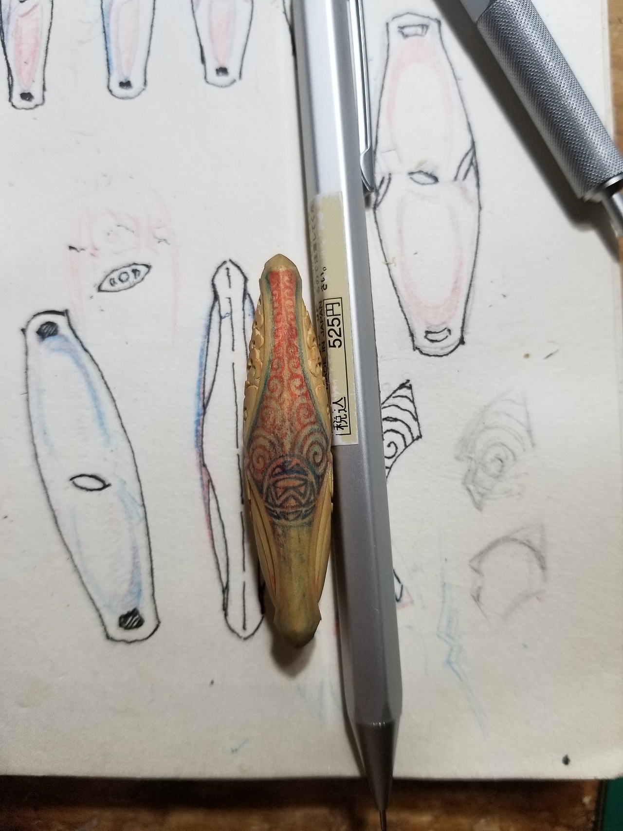 双鱼座木雕首饰（图ZMTczMzAyODY0） - 首饰设计 - 站酷设计师观于德加的画原创素材 - 站酷ZCOOL