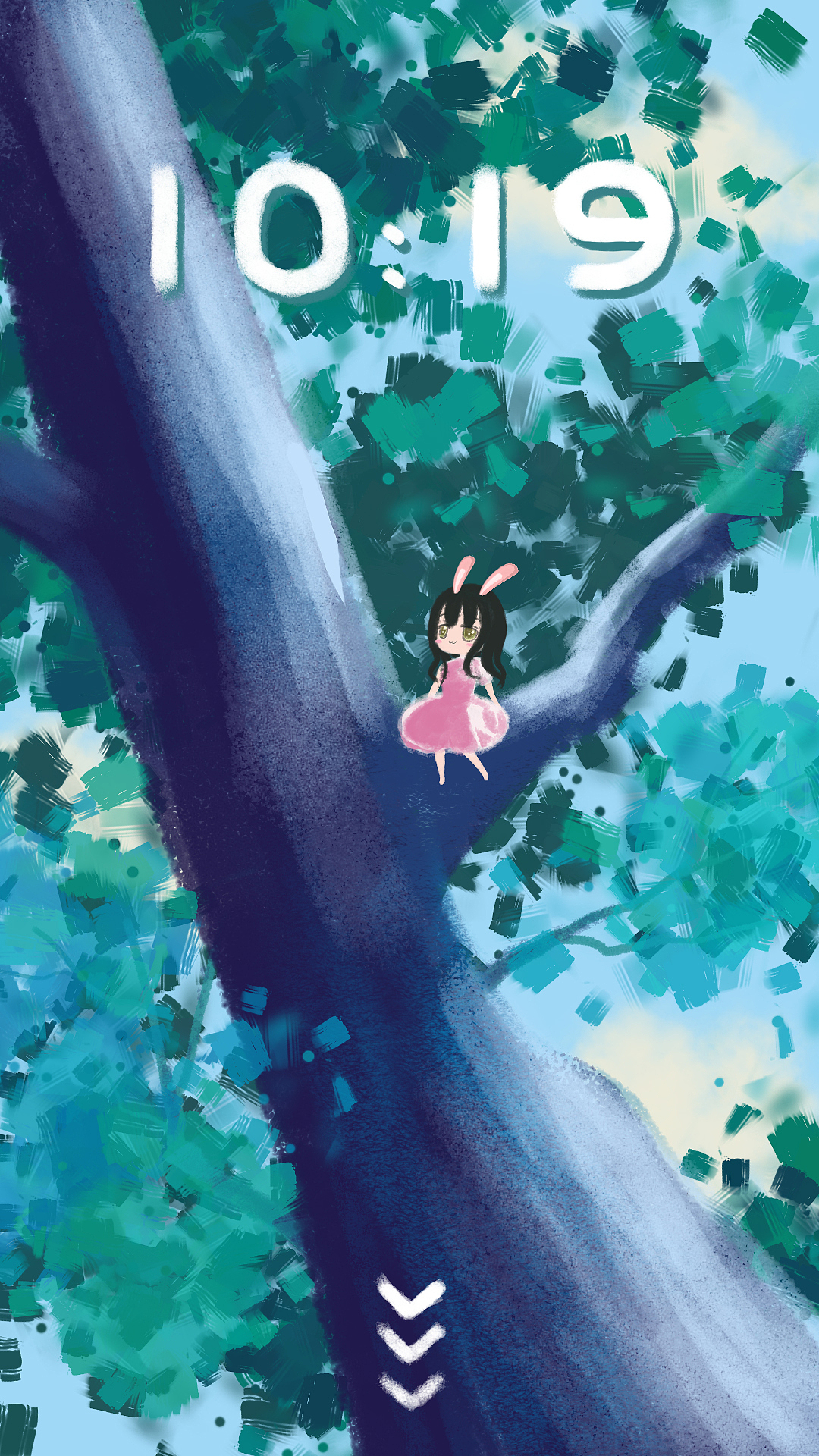 兔女孩小米主题图标手绘插画设计（图ZNzUxMzI0NzI=） - 主题/皮肤 - 站酷设计师缤台水榭原创素材 - 站酷ZCOOL