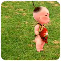 肚兜娃娃表情3D（图ZODE4MjE3NzY=） - 网络表情 - 站酷设计师蘑菇家原创素材 - 站酷ZCOOL