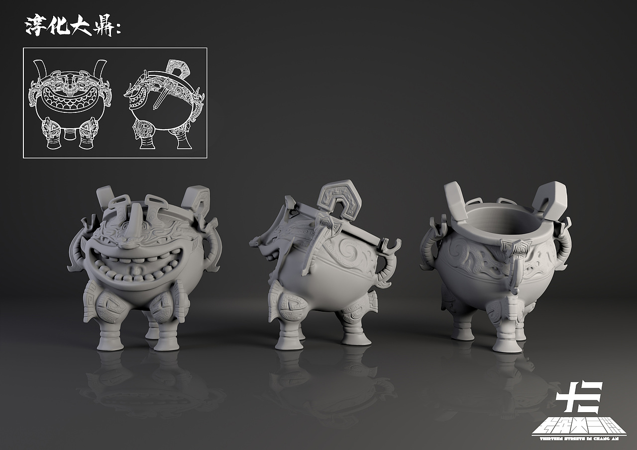 长安十三街（图ZMjM0MTY3NTc2） - 玩具 - 站酷设计师鳐虎工作室原创素材 - 站酷ZCOOL