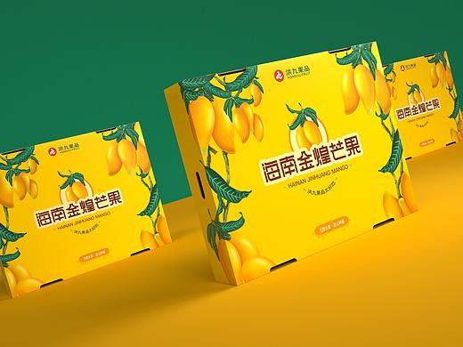 海南金煌芒果-包装设计