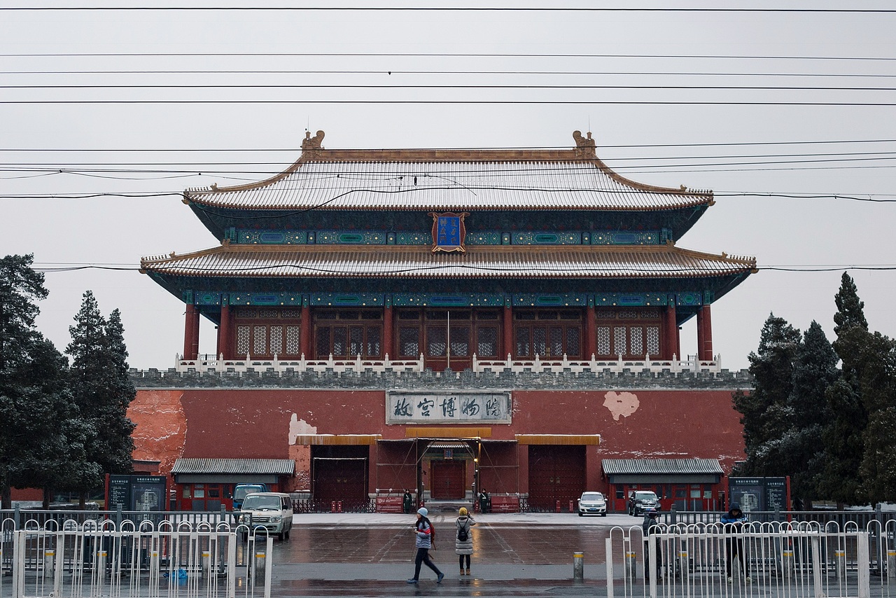 故宫遇上雪景，幸事！（图ZNzE0NjQ2ODg=） - 风光摄影 - 站酷设计师溜只鸭原创素材 - 站酷ZCOOL