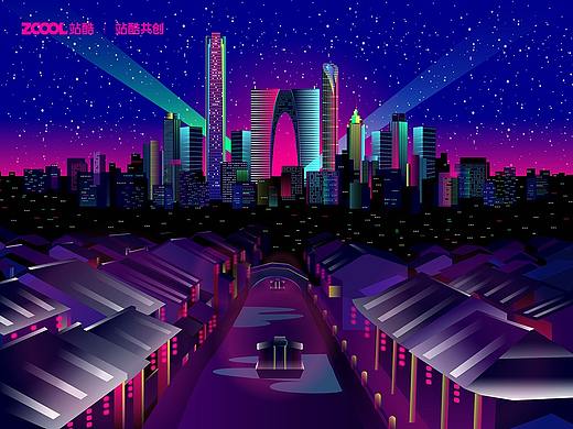 城市文化---夜苏州